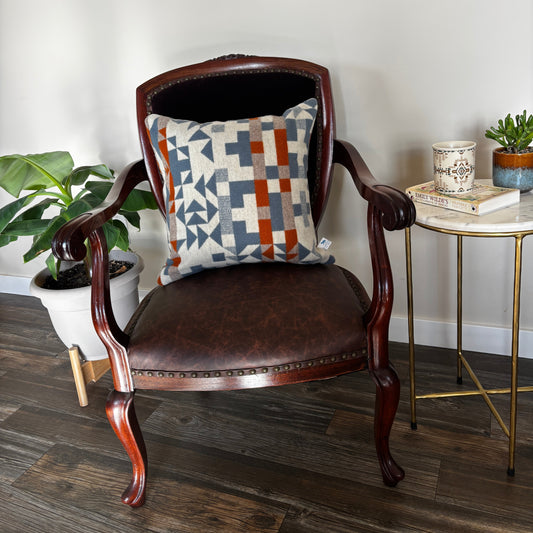 Throw Pillow made with Pendleton® Blue Ridge Wool