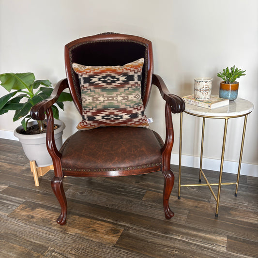 Throw Pillow made with Pendleton® Mesilla Wool Back