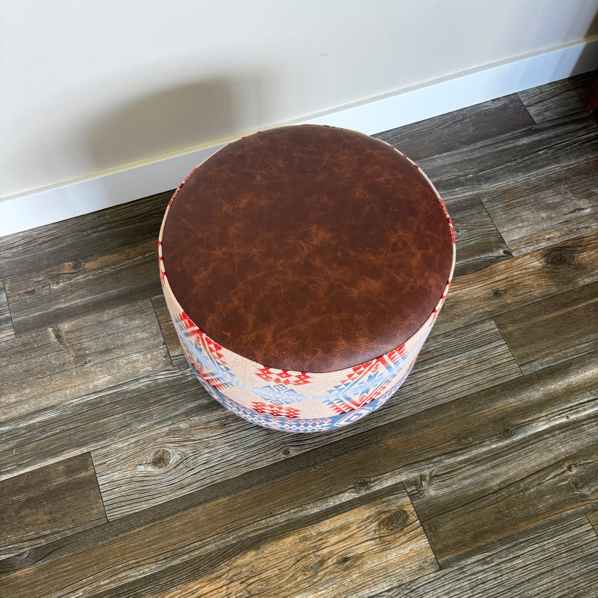 Handmade Ottoman – Pendleton® Desert Sky3