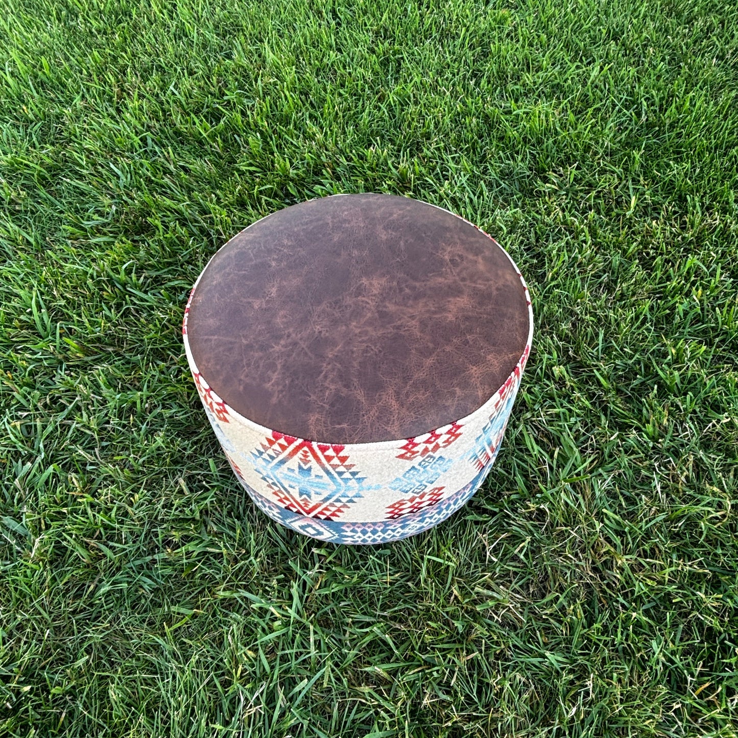 Handmade Ottoman – Pendleton® Desert Sky 4