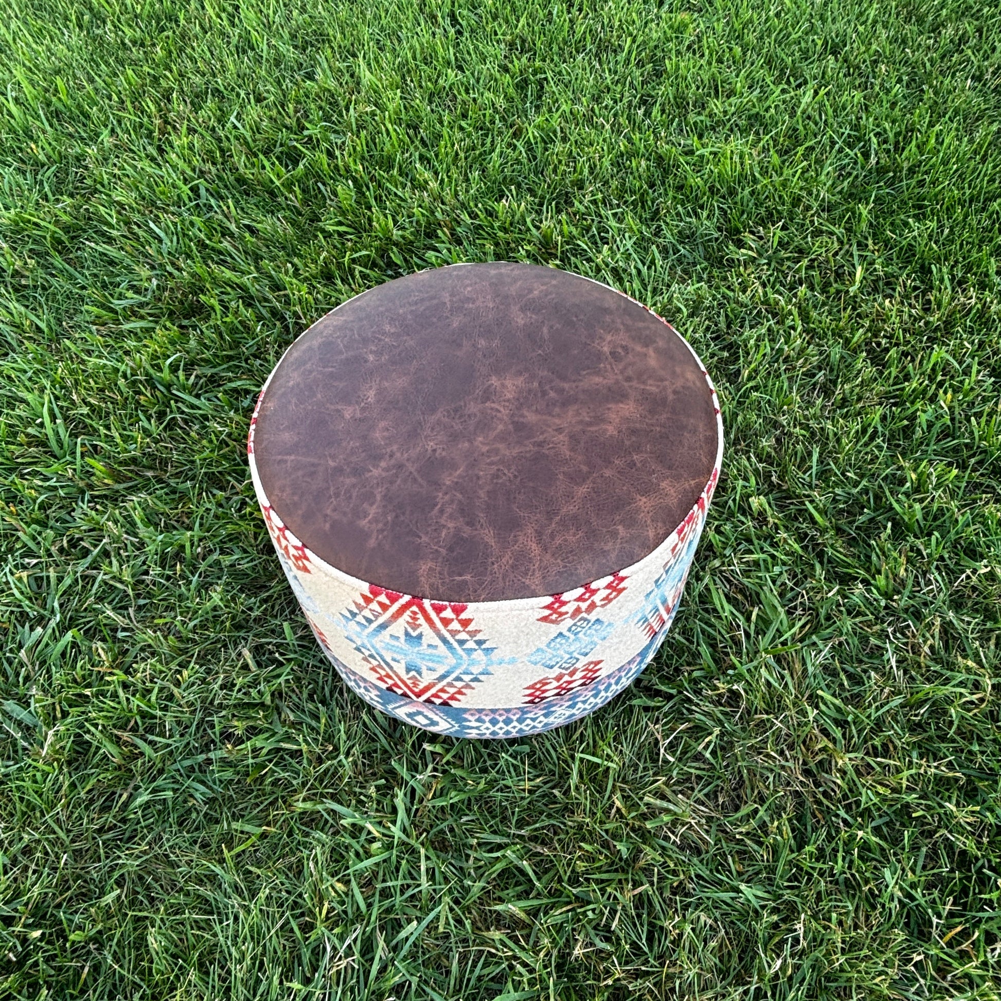 Handmade Ottoman – Pendleton® Desert Sky 4