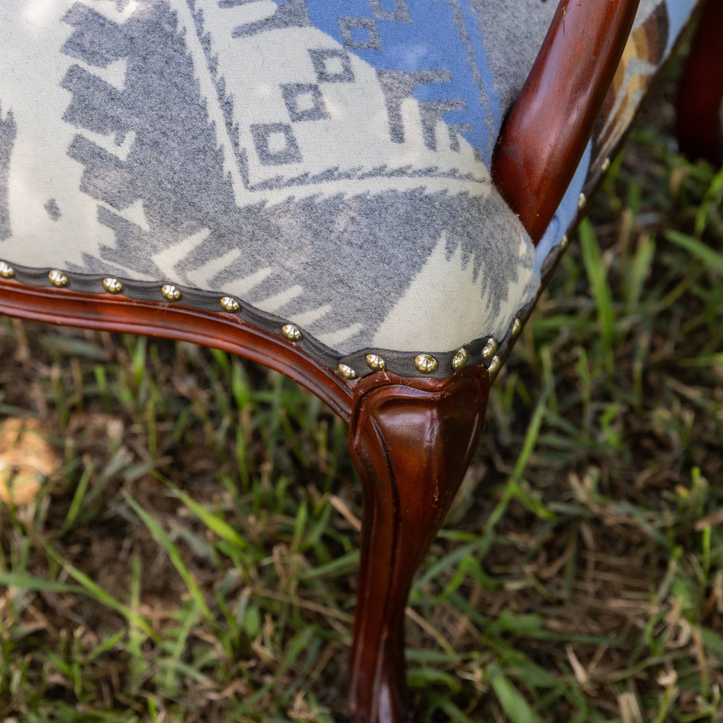 Pendleton Arm Chair Corner Detail