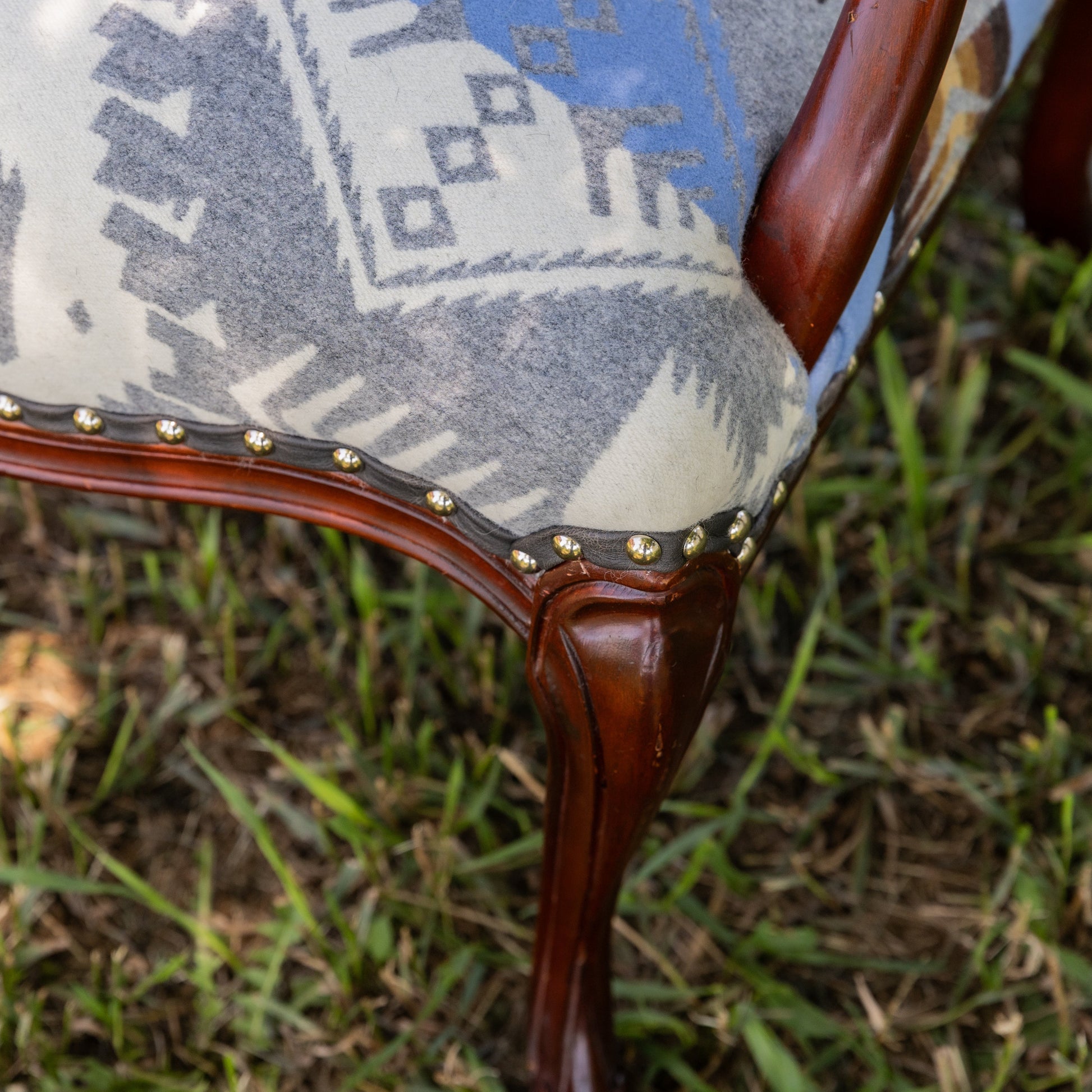 Pendleton Arm Chair Corner Detail